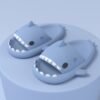 Cartoon Shark Slippers Funny Cutes Soft Slipper Indoor Outdoor  Shoes For Women Men Couples