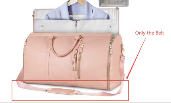 c4f04217-2a13-4259-a843-575e57679c2a.jpg Large Capacity Travel Duffle Bag Women's Handbag Folding Suit Bag Waterproof Clothes Totes