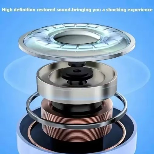 T2 Earphone Bluetooth 5.2 TWS Sports Outdoor Headset Wireless Headphone Earbuds Ear For Smart Phones