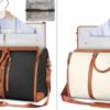 daf5d02f-89fc-4711-9945-b6e175378cf6.jpg Large Capacity Travel Duffle Bag Women's Handbag Folding Suit Bag Waterproof Clothes Totes