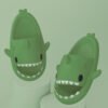 Cartoon Shark Slippers Funny Cutes Soft Slipper Indoor Outdoor  Shoes For Women Men Couples