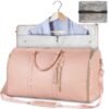 f9b501a2-a231-45c7-8a5b-7257476b90f2.jpg Large Capacity Travel Duffle Bag Women's Handbag Folding Suit Bag Waterproof Clothes Totes
